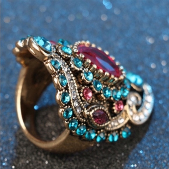 🎉HP🎉Beautiful Retro Turkish Style Ring - Picture 5 of 6